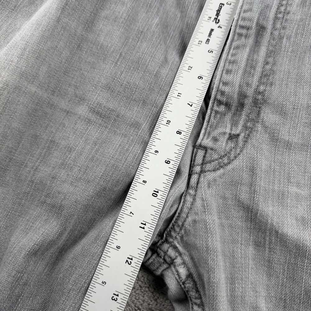 Levis 569 Loose Straight Fit Jeans Mens 42x25.5 Gray‎ Mid Rise - Picture 10 of 15